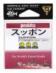 GAMAKATSU Suppon [White] #4 (20pcs)
