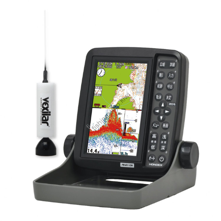 HONDEX PS-611CN-WP 5inch Wide Color LCD Portable Fish Finder Accessories &  Tools buy at Fishingshop.kiwi