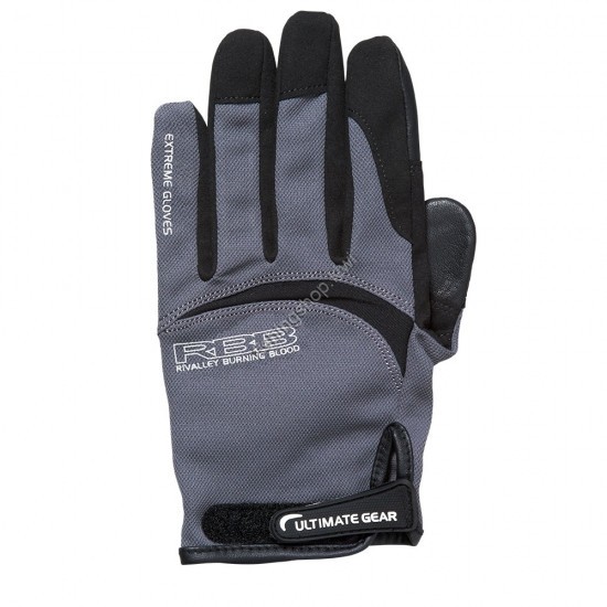 Rbb SOSHIN 8814 RBB EXTREME GLOVE GY / WHITE LL