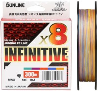 SUNLINE SaltiMate Infinitive x8 [10m x 5colors] 300m #3 (51lb)