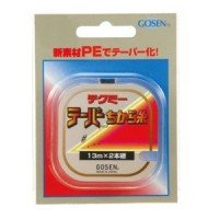 GOSEN Techme Taper Power Thread [Red] 13m #0.8-5 (2pcs)