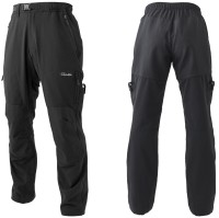 GAMAKATSU GM3719 HD Fishing Pants (Black x Black) L