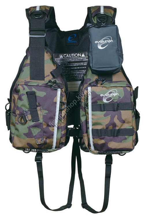 Anglers Design EVOV-03 Evolution Game Vest GR Camouflage