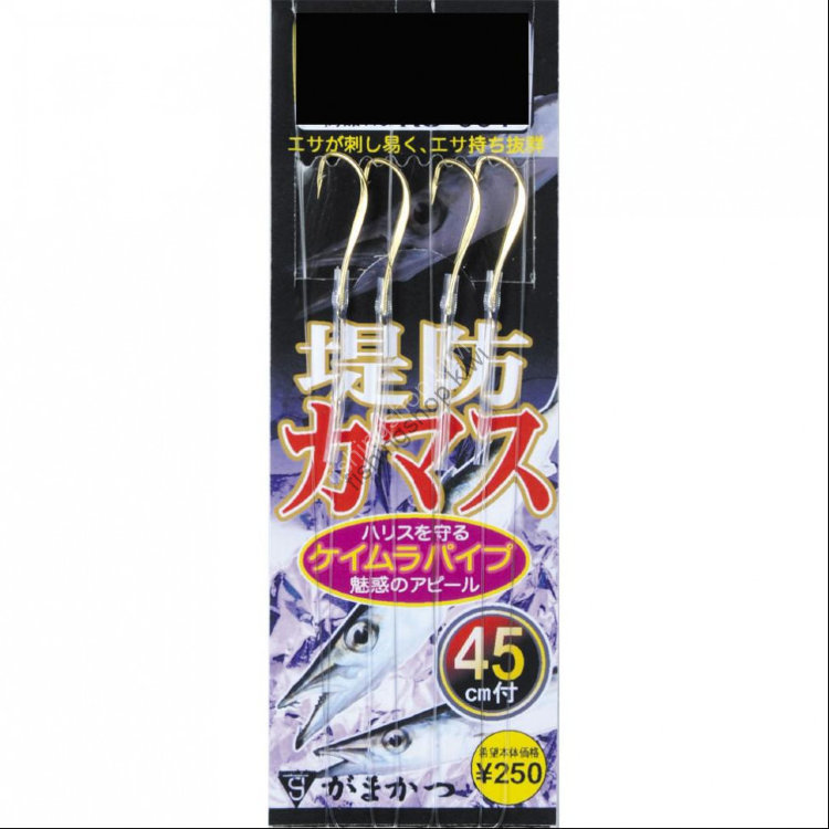 GAMAKATSU Tidal Kamatsu w/Thread [Gold] #13 (4pcs)