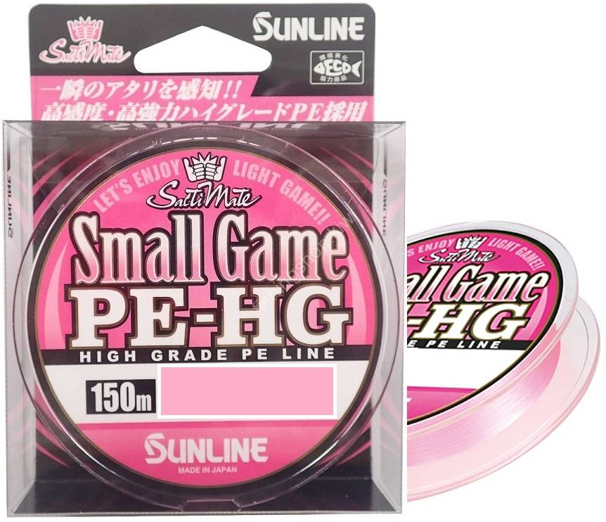 SUNLINE SaltiMate Small Game PE-HG [Sakura Pink] 150m #0.4 (6lb) Fishing  lines buy at