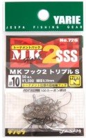 YARIE MK Hook 2 SSS 726 #6 (50pcs)