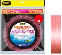 DUEL H4510- Pink Fluorocarbon "Fish Cannot See" Shock Leader [Stealth Pink] 100m #20 (70lb)