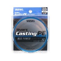 VARIVAS Avani Casting PE Max Power x8 [White Base Marking Line] 300m #2.5 (40lb)