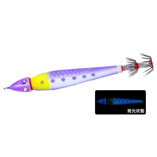 DUEL Lead Squid Jig No.20 75g #14 BLTP Moon Viewing Purple