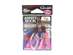 GAMAKATSU Assist Hook Short Sniper Bait Plus Double [Silver] #2/0 (2pcs)