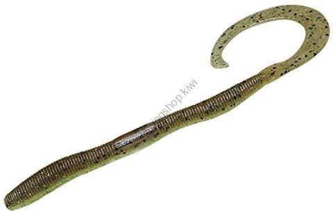 JACKALL Flick Curly 3.8 Green Pumpkin / Light Chart