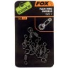 FOX EDGES Flexi Ring Swivels Size 7 (10pcs)