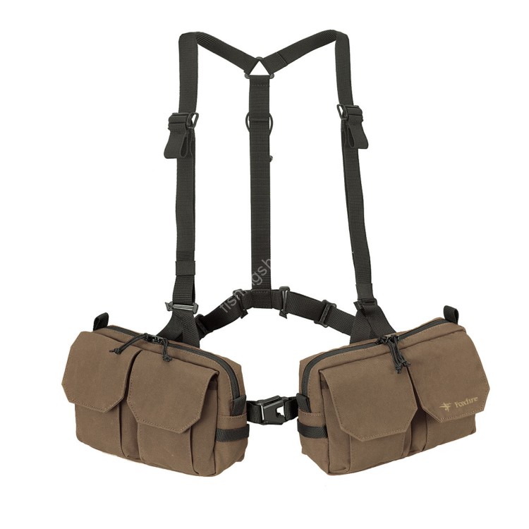 TIEMCO Foxfire Reverse Scout Pack Vest Khaki 　