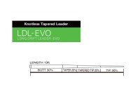 TIEMCO Long-Drift Leader EVO 13ft 3x