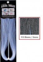 TOHO Aurora Threads #23 Brown / Green