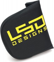 LSD WaterProof Magnetic Pouch #Black / Yellow Logo