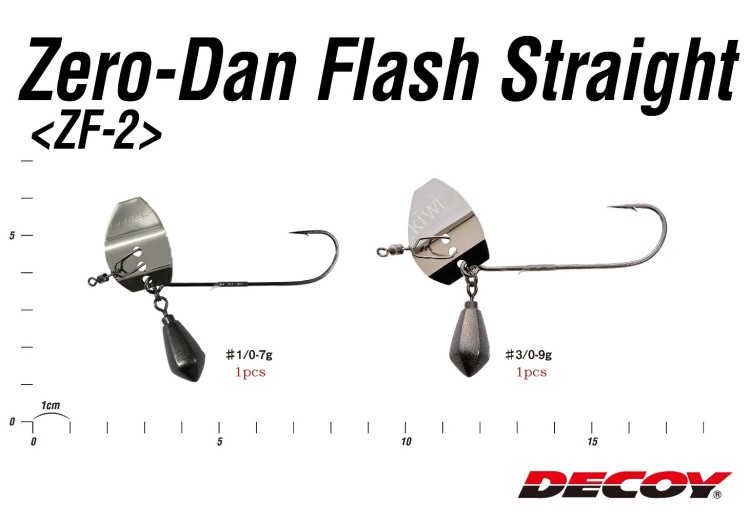 DECOY ZF-2S Zero-Dan Flash Straight #3/0-9.0g