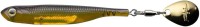 FISH ARROW Flash J Spin Elastomer 3'' SW #103 Purple Weenie/Silver