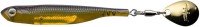 FISH ARROW Flash J Spin Elastomer 3'' SW #103 Purple Weenie/Silver