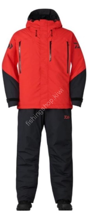 DAIWA DW-3424 Rainmax High Loft Winter Suit (Red) M