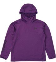 DAIWA DE-9224 Stretch Hoodie Shirt (Purple) M