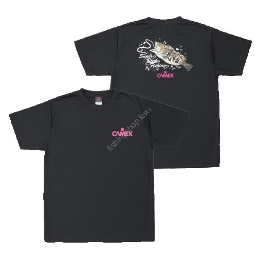 TSURI MUSHA X06803 CAMEX The Kue T-shirt L Black