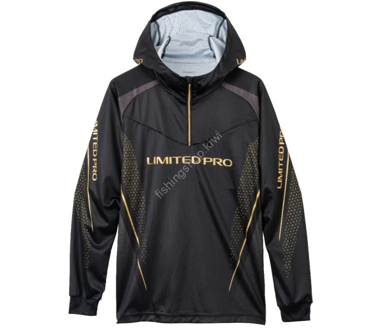 SHIMANO SH-124W Limited Pro Half Zip Hoodie Limited Black M