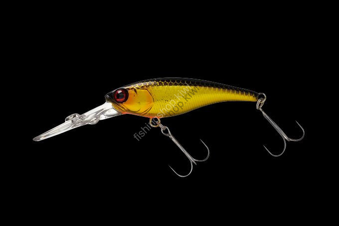 JACKALL Soul Shad 52SP HL Gold Black