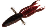 BAIT BREATH Bys Shrimp 3.5 #147B Dark Red / Blue