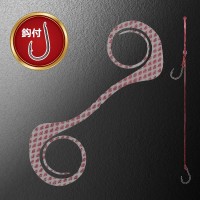 MATSUOKA SPECIAL Alpha 120mm with Hooks #Glow Red Lame