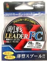 GOSEN X Leader FC [Natural] 30m #5 (20lb)