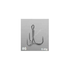 DECOY Treble Y-F33F [Silky Black] #6 (8pcs) Discontinued