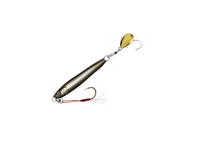 MAGBITE Iwashi Jig Makispe 80g #08 Black Ghost