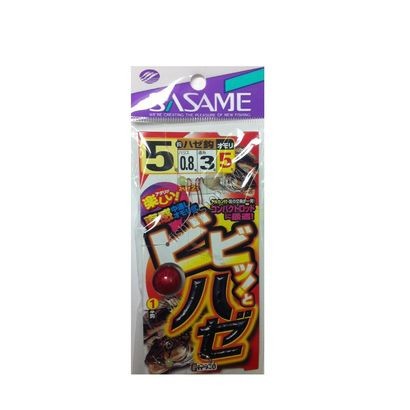 SASAME Bibitto Haze H-710 [Red] 1 Hook 5-0.8