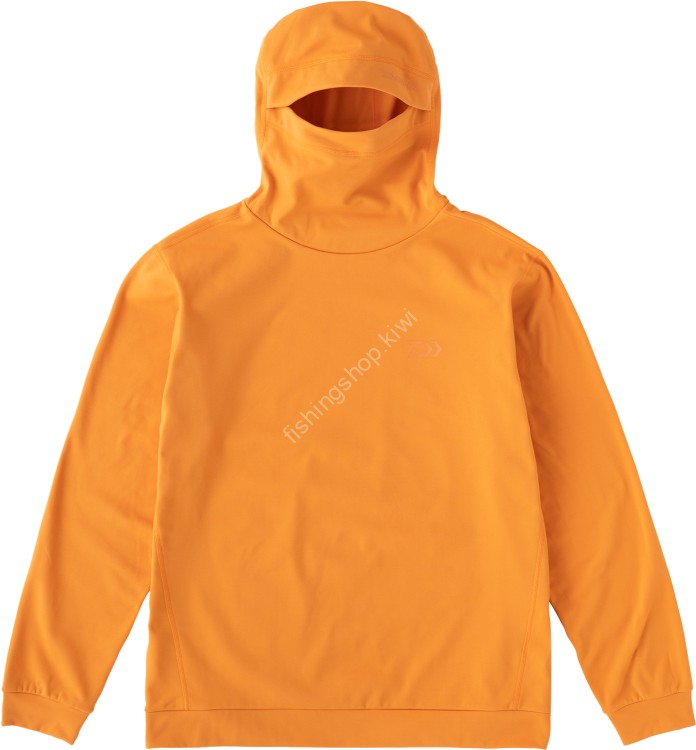 DAIWA DE-9223 Light Stretch Hoodie (Fade Orange) M