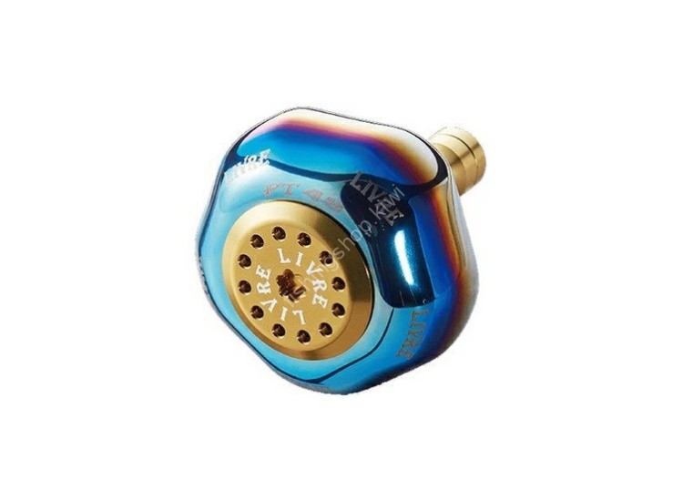 LIVRE PT48 Handle Knob for Shimano B #Fire/Gold