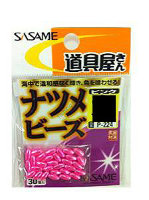 SASAME Jujube Beads P-224 [Pink] M (25pcs)