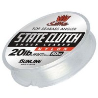 SUNLINE Saltymate State Clutch Shock Leader [Clear] 50m #5 (20lb)