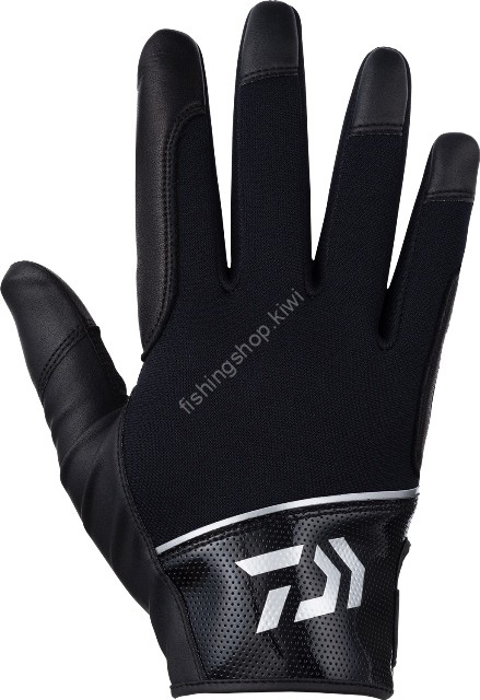 DAIWA DG-7223W Offshore Cold Protection Gloves (Black Silver) S