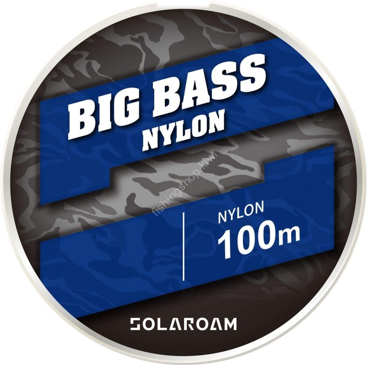 TORAY Solaroam Big Bass Nylon [Natural] 100m (16lb)
