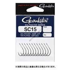 GAMAKATSU SC15 [Silver] #8 (15pcs)