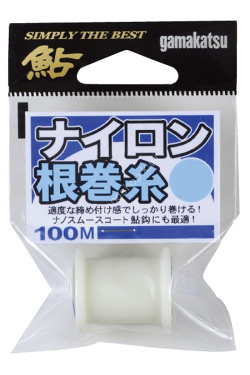 GAMAKATSU Nylon Thread Medium 100m #0.2