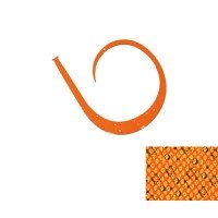 KAIYU Wadatsum Silicone Necktie Big WG Single #IS Orange Dot Gold