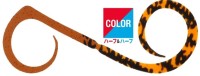 JACKALL BinBin Switch T+ Necktie Dual Curly #H&H ShimaShima Orange/Cola