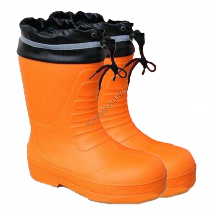 Prox OSAKA GYOGU NISSIN RUBBER LGHT WEIGHT COLD PROTECTION BOOTS SSV-77 ORANGE LL LL