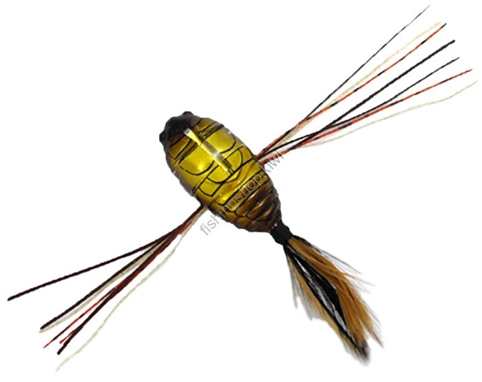 GEECRACK Raja Bone 30mm #018 Gold Big Brown Cicada