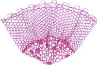 PROX Spare Rubber Landing Net 19 Type #Net Pink