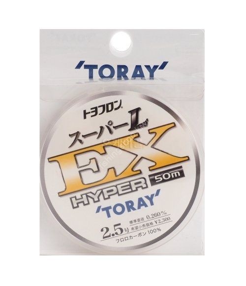 TORAY Toyoflon Super L EX Hyper [Natural] 50m #2.5