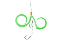 JACKALL Namarishiki BinBin Switch Spare Rubber Hook Set #Keiko Green