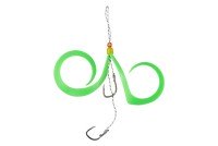 JACKALL Namarishiki BinBin Switch Spare Rubber Hook Set #Keiko Green
